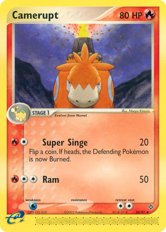 Camerupt - EX Dragon - #24