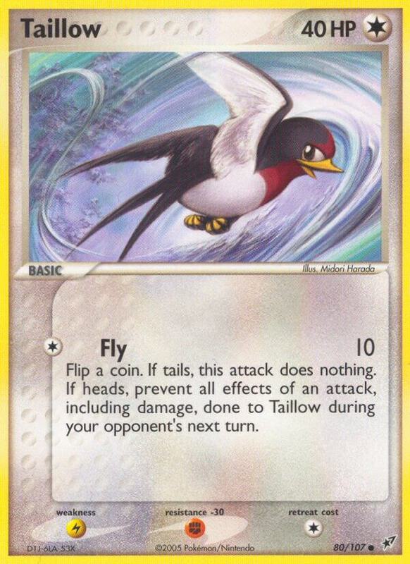 Taillow - EX Deoxys - #80