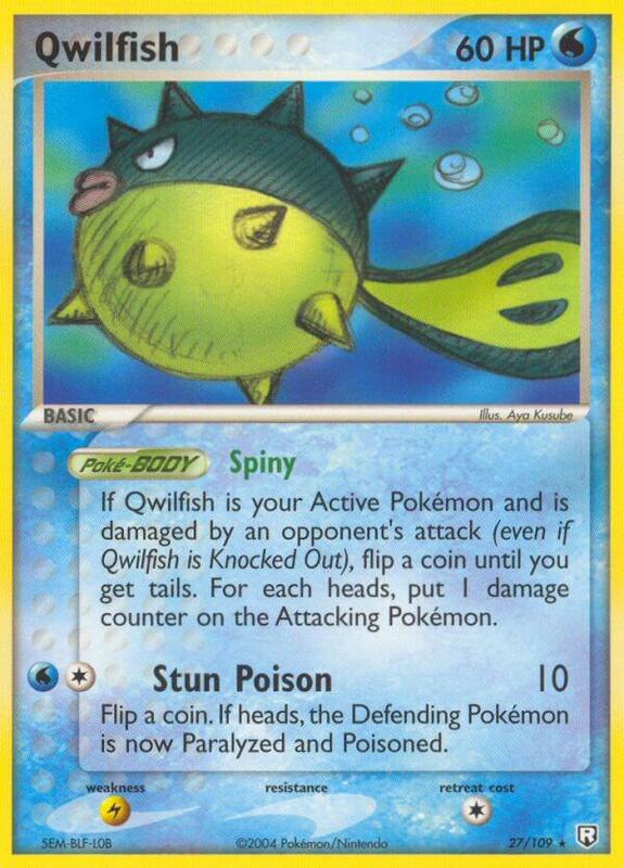 Qwilfish - EX Team Rocket Returns - #27