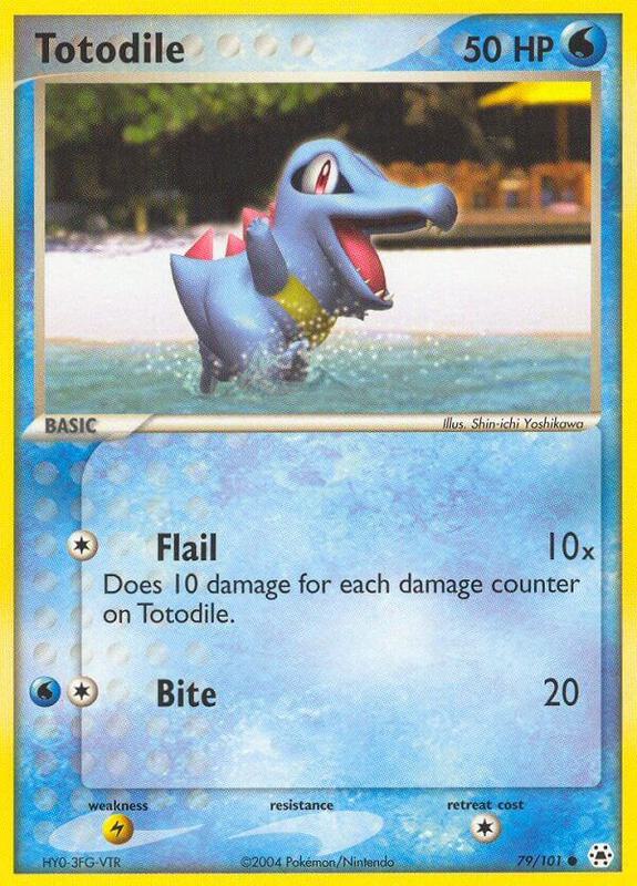 Totodile - EX Hidden Legends - #79