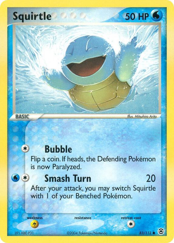 Squirtle - EX FireRed & LeafGreen - #83