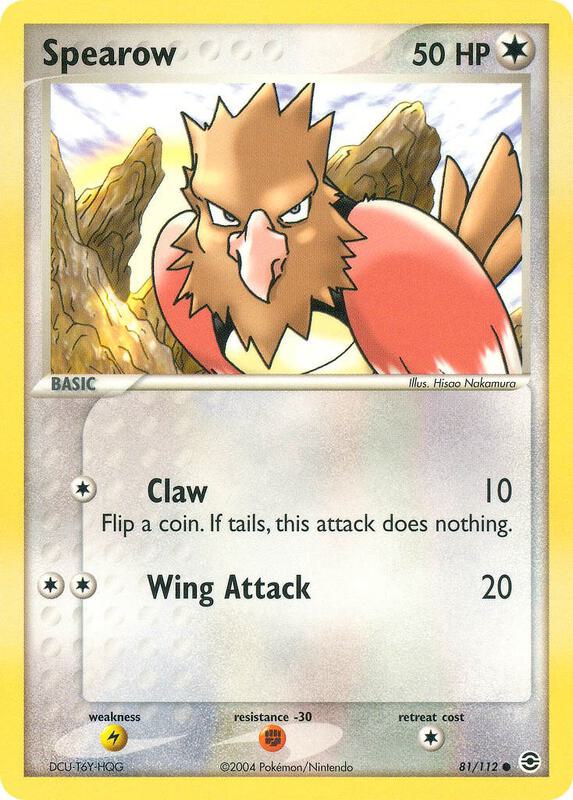Spearow - EX FireRed & LeafGreen - #81