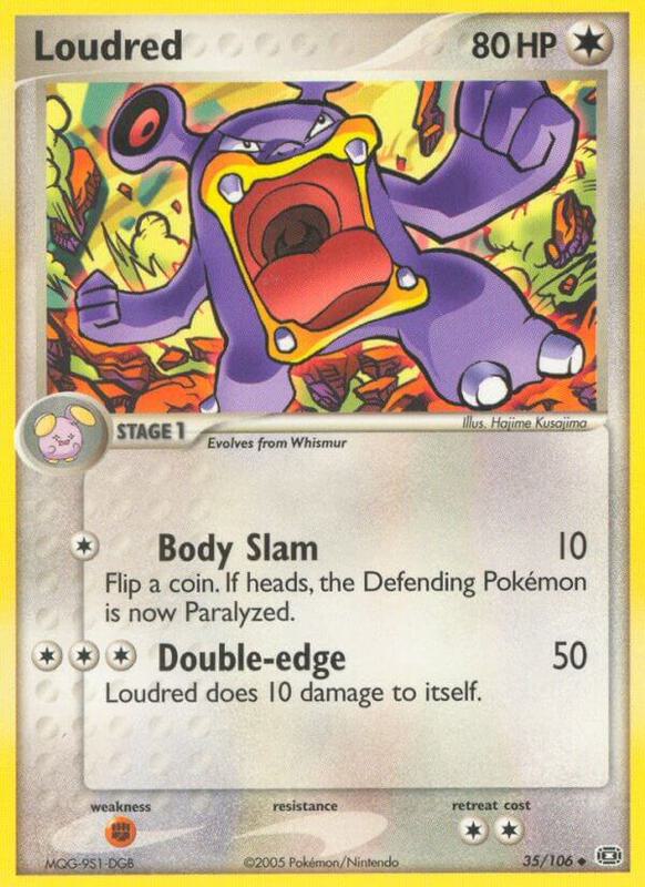 Loudred - EX Emerald - #35