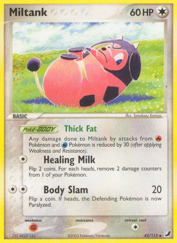 Miltank - EX Unseen Forces - #42