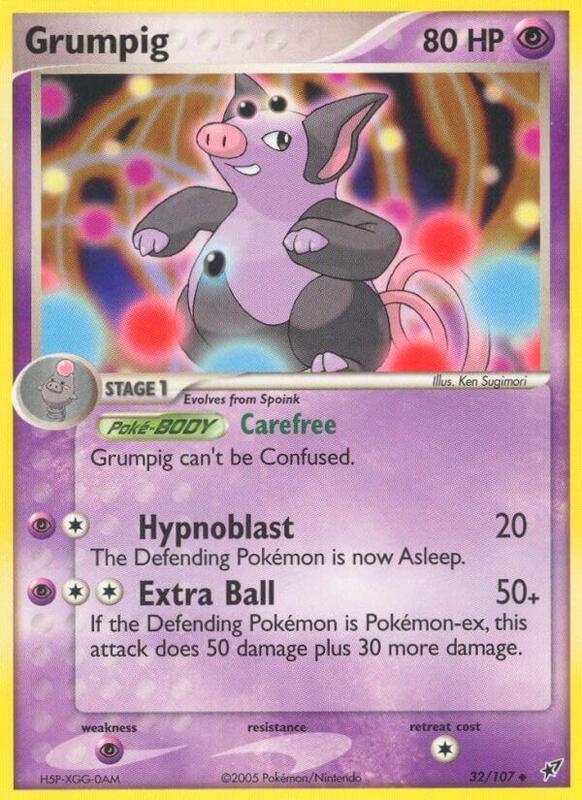 Grumpig - EX Deoxys - #32