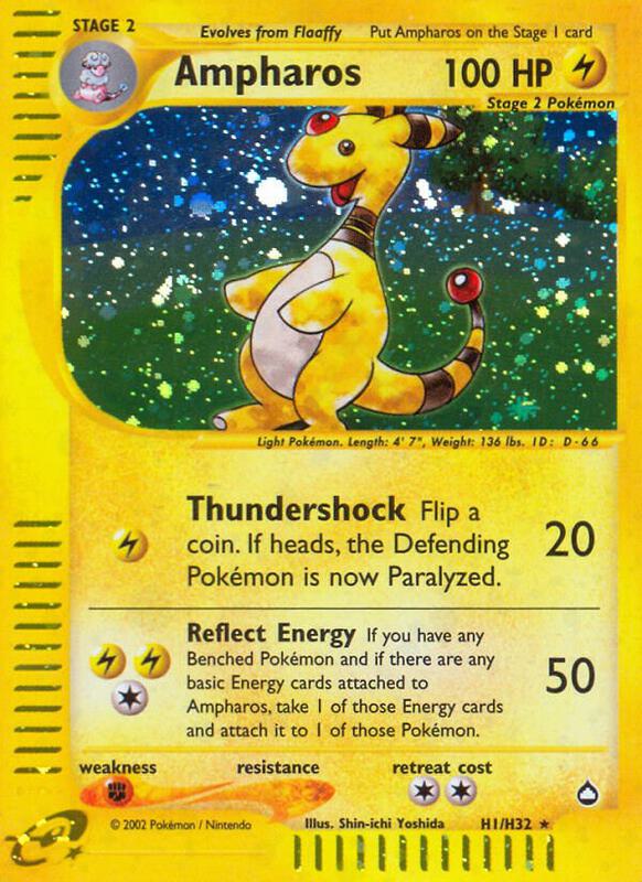 Ampharos - Aquapolis - #H1