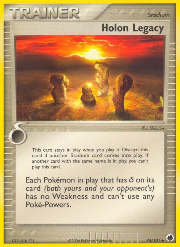 Holon Legacy - EX Dragon Frontiers - #74