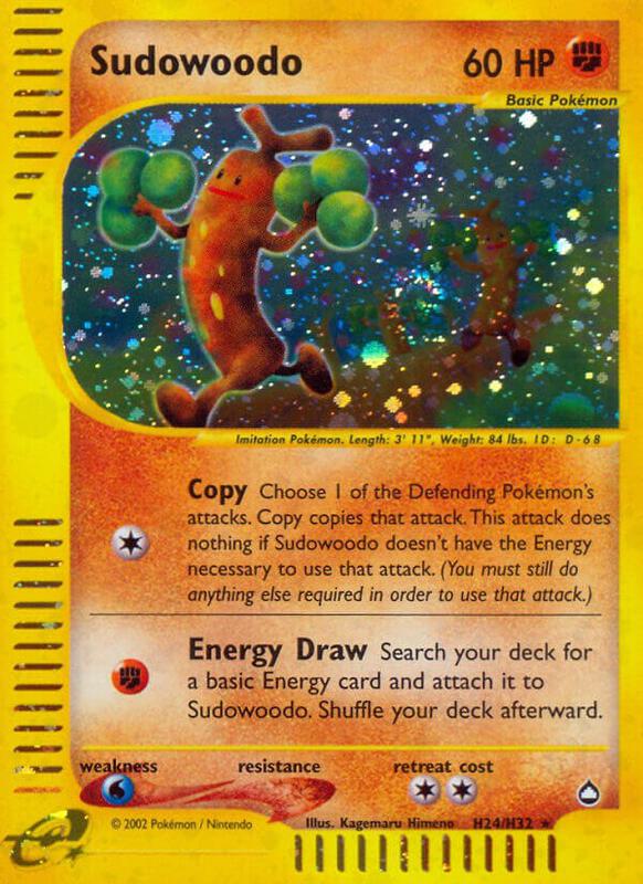 Sudowoodo - Aquapolis - #H24