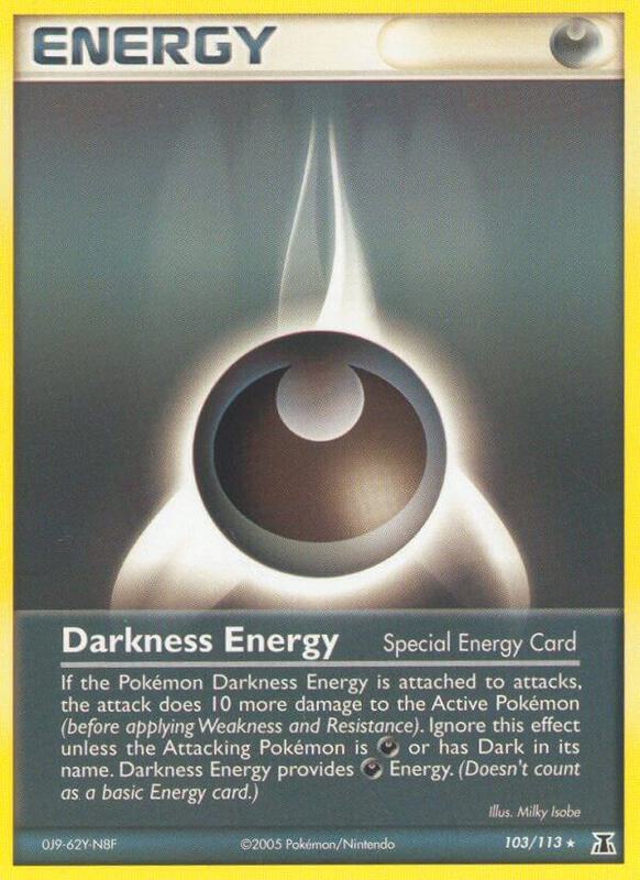 Darkness Energy (Special) - EX Delta Species - #103