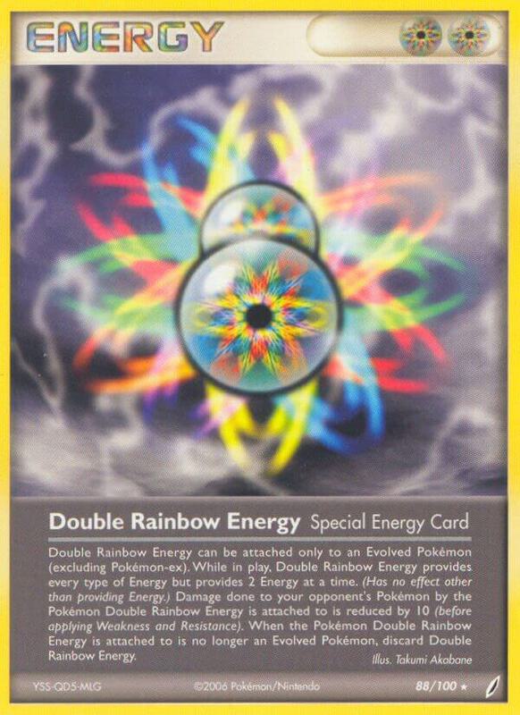 Double Rainbow Energy - EX Crystal Guardians - #88
