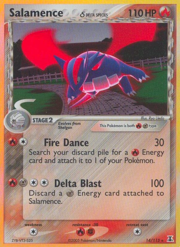 Salamence (Delta Species) - EX Delta Species - #14