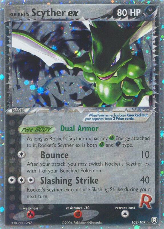Rocket's Scyther ex - EX Team Rocket Returns - #102