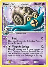Omastar (Delta Species) - EX Holon Phantoms - #13