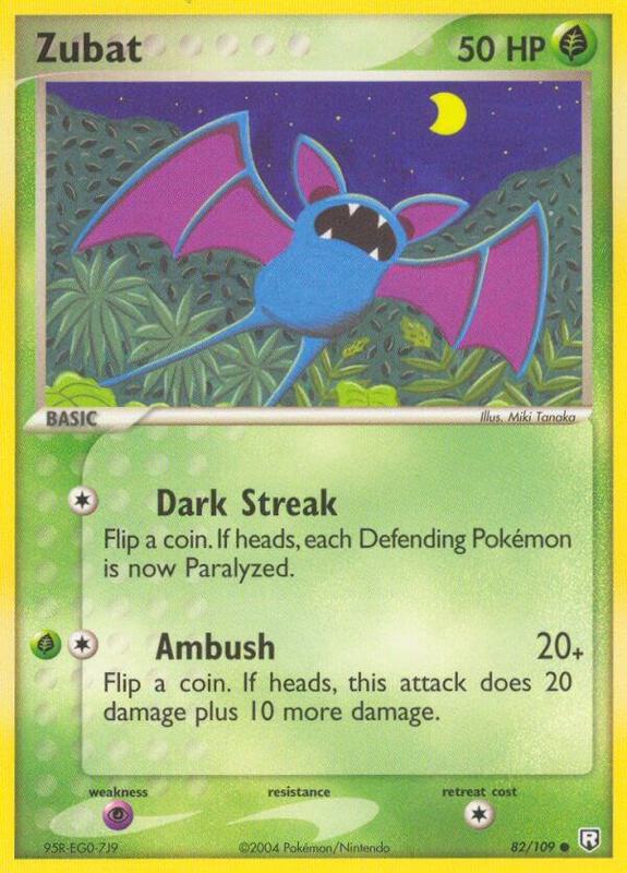 Zubat - EX Team Rocket Returns - #82