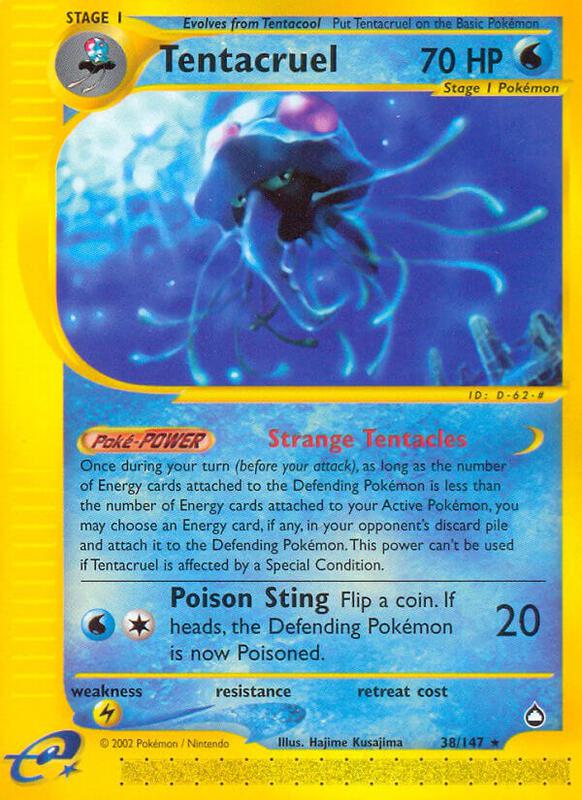 Tentacruel - Aquapolis - #38