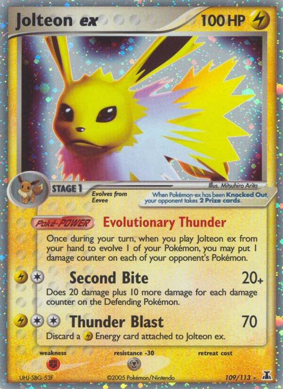 Jolteon ex - EX Delta Species - #109