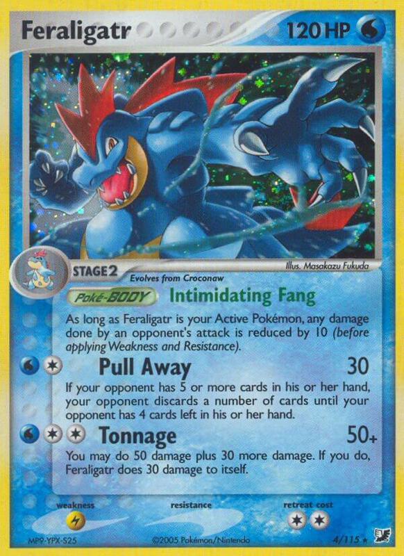 Feraligatr - EX Unseen Forces - #4