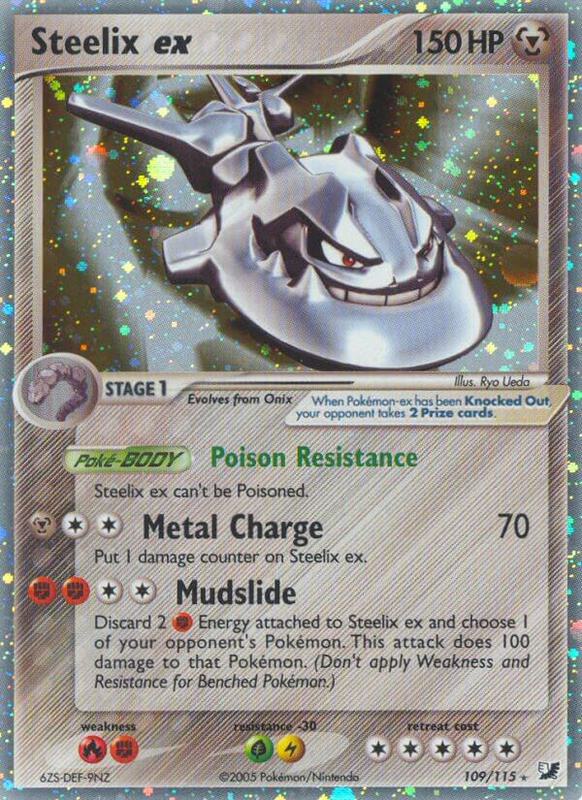Steelix ex - EX Unseen Forces - #109