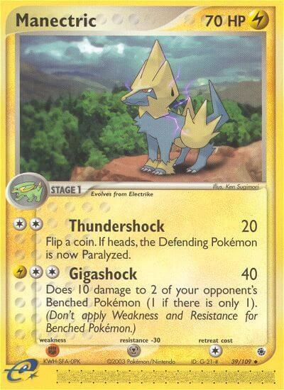 Manectric - EX Ruby & Sapphire - #39