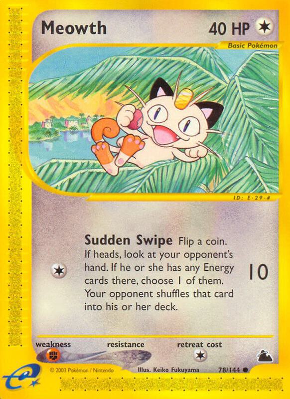 Meowth - Skyridge - #78