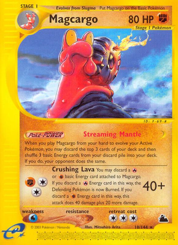 Magcargo - Skyridge - #18