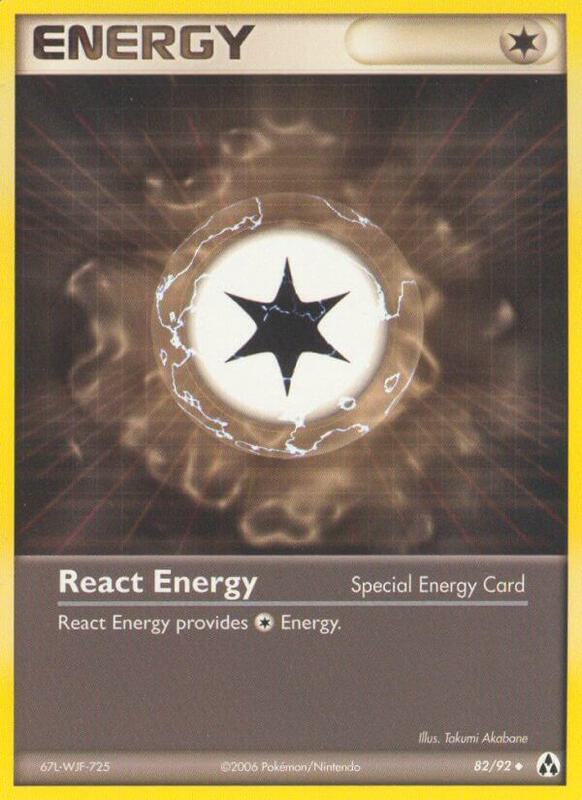 React Energy - EX Legend Maker - #82