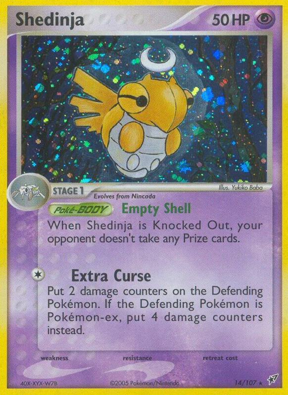Shedinja - EX Deoxys - #14