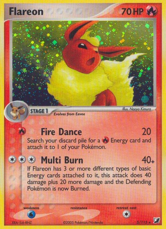 Flareon - EX Unseen Forces - #5
