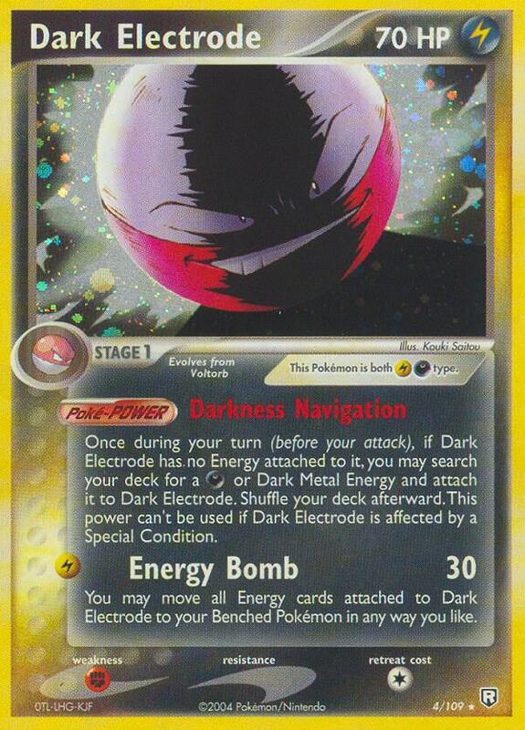 Dark Electrode - EX Team Rocket Returns - #4