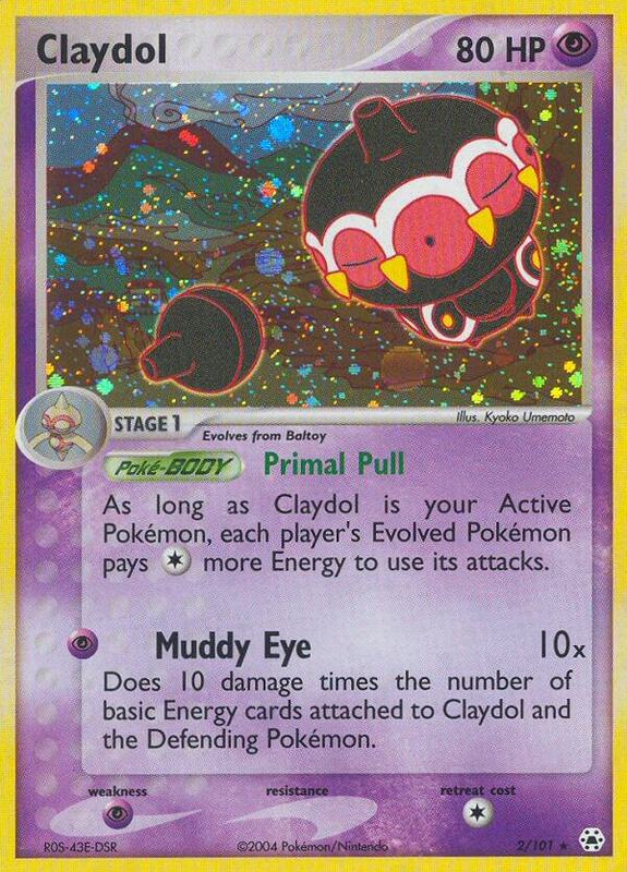 Claydol - EX Hidden Legends - #2