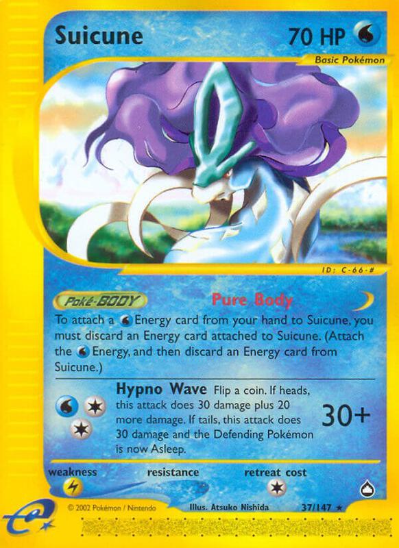 Suicune - Aquapolis - #37