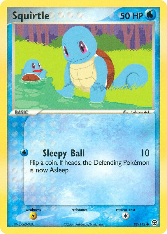 Squirtle - EX FireRed & LeafGreen - #82