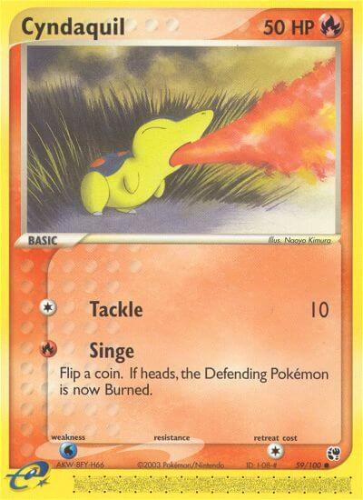 Cyndaquil - EX Sandstorm - #59