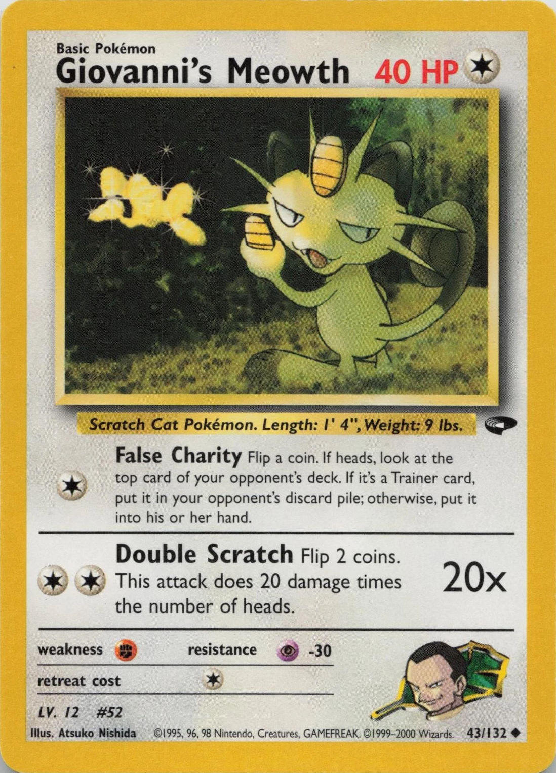 Giovanni's Meowth - Gym Challenge - #43