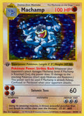 Machamp - Base Set - #8 (Shadowless)