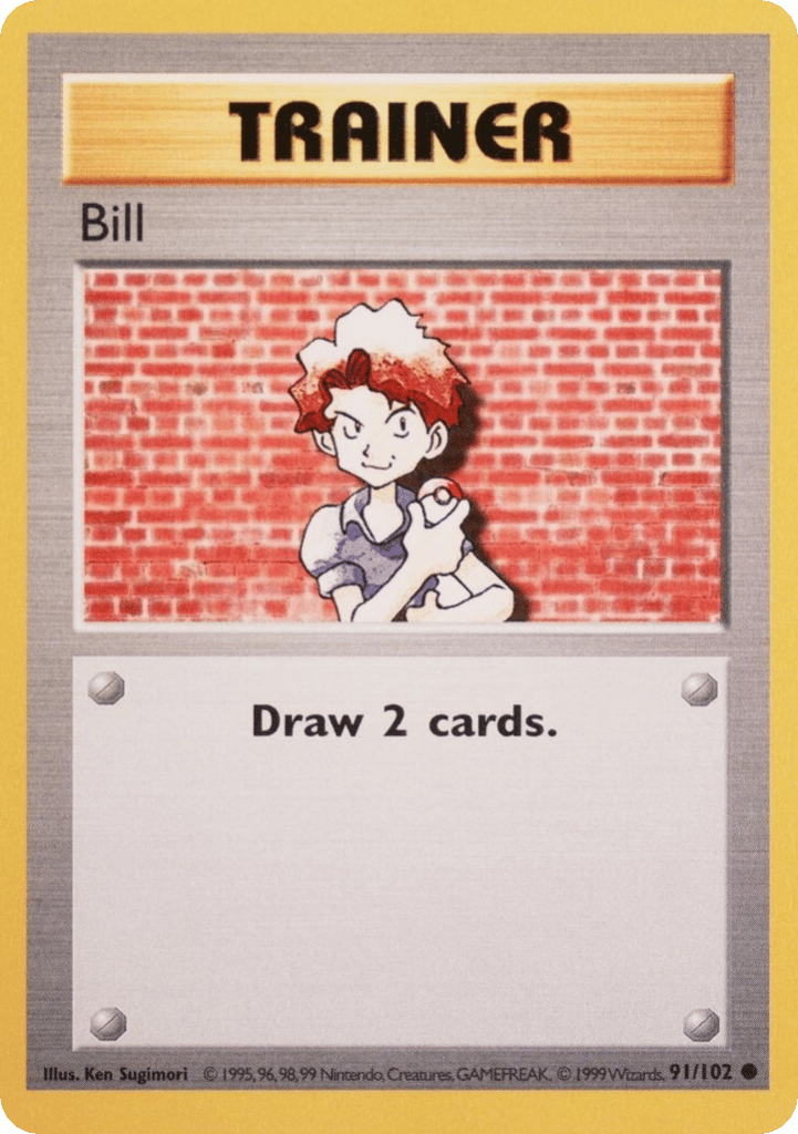 Bill - Base Set - #91 (Shadowless)