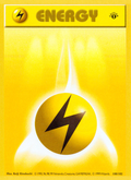 Lightning Energy - Base Set - #100 (1st Edition)