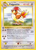 Pidgeotto - Base Set - #22 (1st Edition)