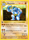 Machoke - Base Set - #34 (1st Edition)
