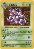 Nidoking - Base Set - #11 (Shadowless)