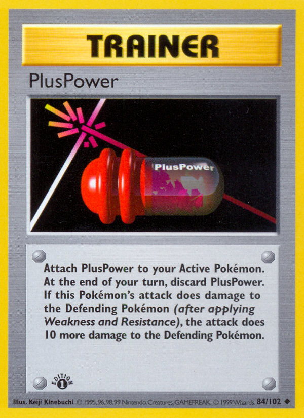 PlusPower - Base Set - #84 (1st Edition)