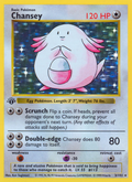 Chansey - Base Set - #3 (1st Edition)