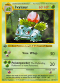 Ivysaur - Base Set - #30 (1st Edition)