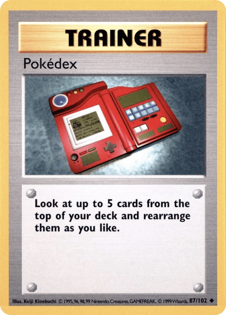 Pokédex - Base Set - #87 (Shadowless)