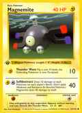 Magnemite - Base Set - #53 (1st Edition)