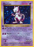 Mewtwo - Base Set - #10 (1st Edition)