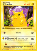 Pikachu - Base Set - #58 (1st Edition)