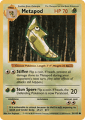 Metapod - Base Set - #54 (Shadowless)