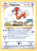 Pidgeotto - Base Set - #22 (Shadowless)