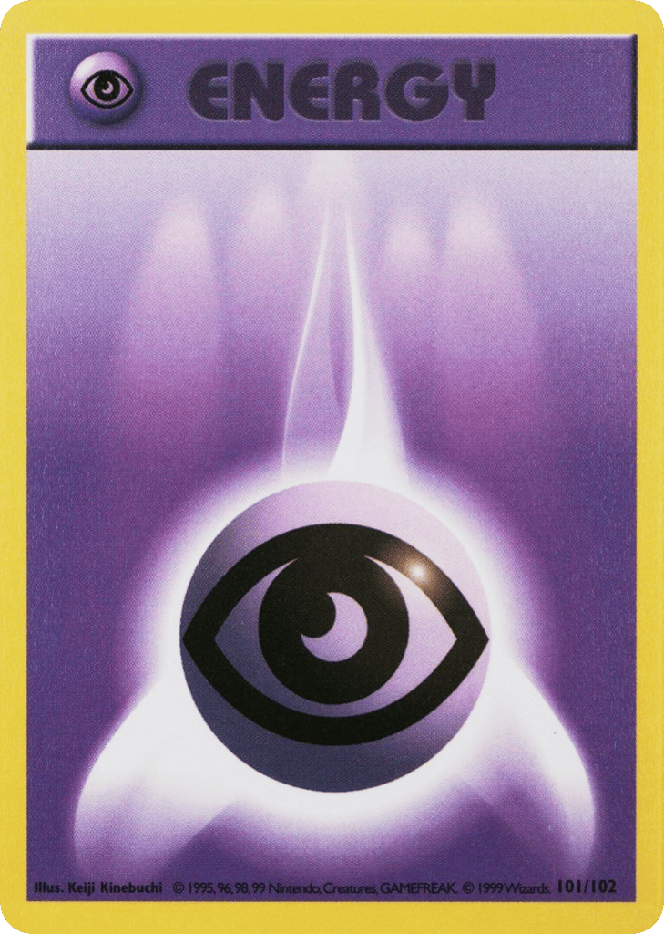 Psychic Energy - Base Set - #101 (Shadowless)